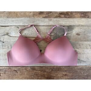 Victoria's Secret Brandied Peach 32DDD T-Shirt Lightly Lined Wireless Bra